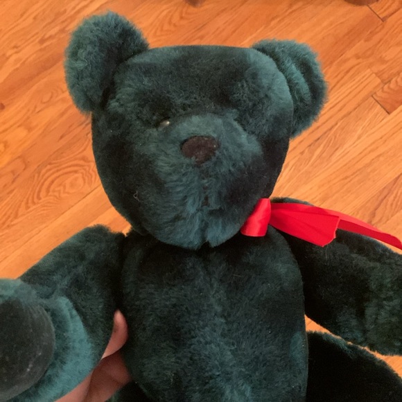 Vintage Green Mt. Teddy Bear, EUC - Picture 14 of 15